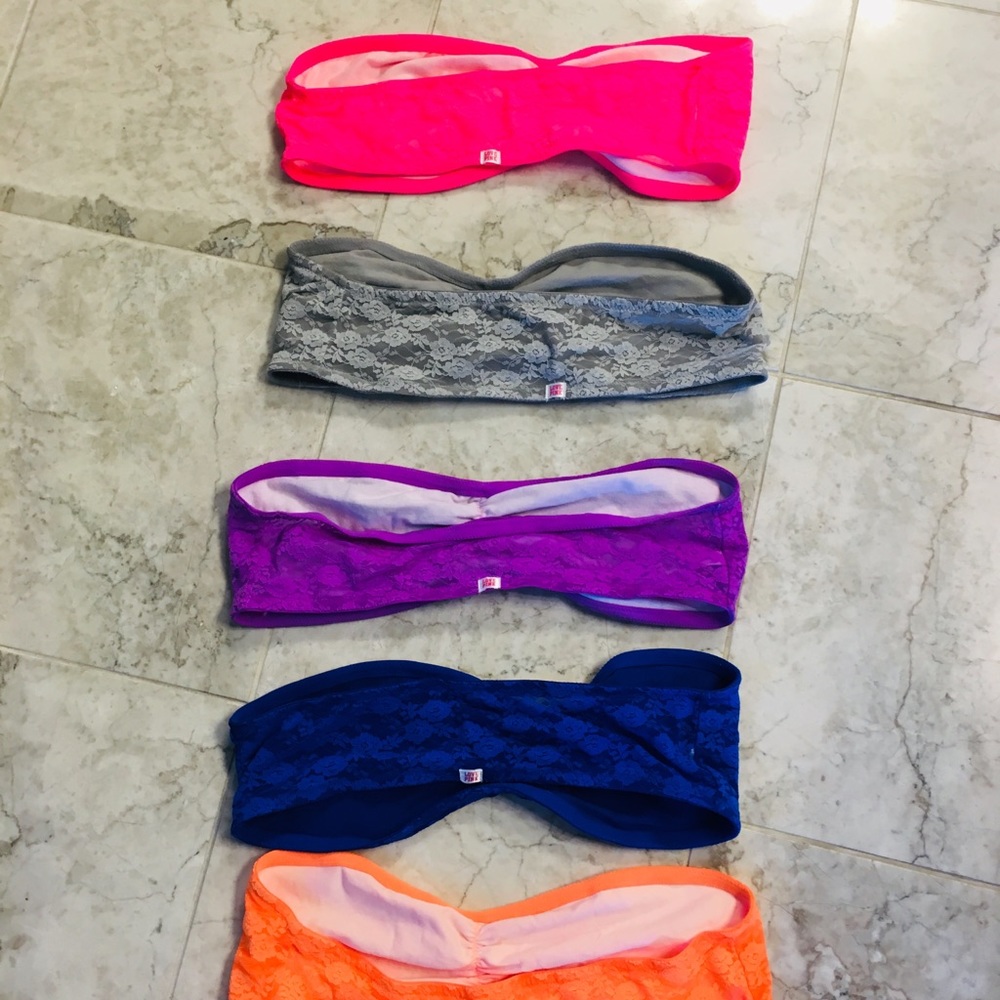 SOLD!💖 VS PINK Bandeau Tops! - Picture 2 of 8